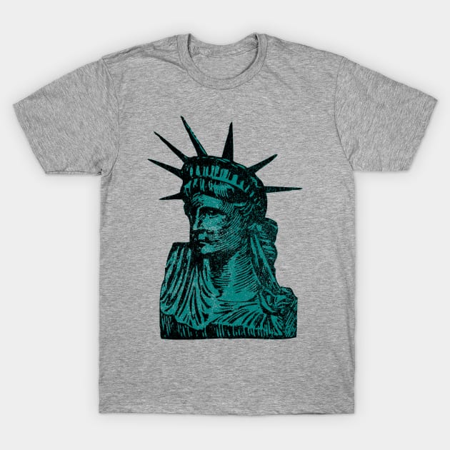 Statue of Liberty 2 T-Shirt by GloopTrekker